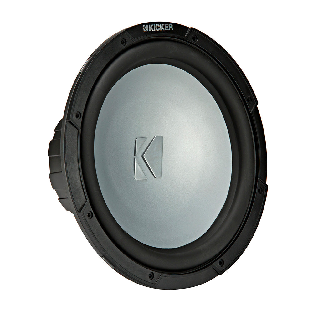 KICKER KMF10 10" Weather-Proof Subwoofer for Freeair Applications - 4-Ohm KICKER