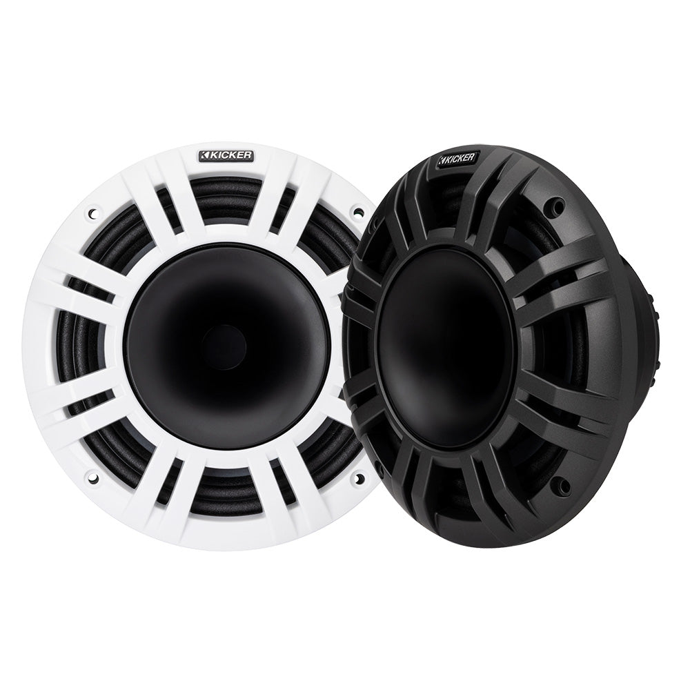 KICKER KMXL8 8" Horn Loaded Compression Speakers - 4-Ohm KICKER
