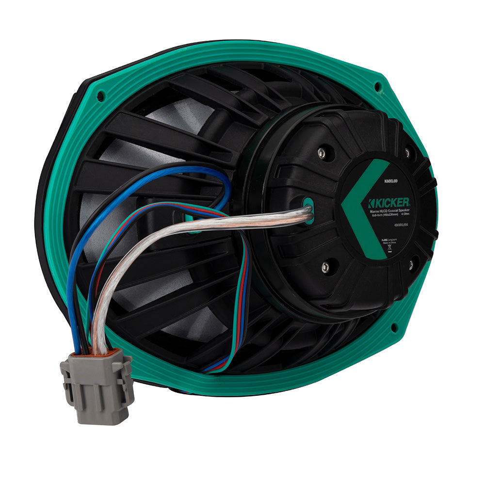 KICKER KMXL69 6x9" Horn Loaded Compression Speakers - 4-Ohm KICKER