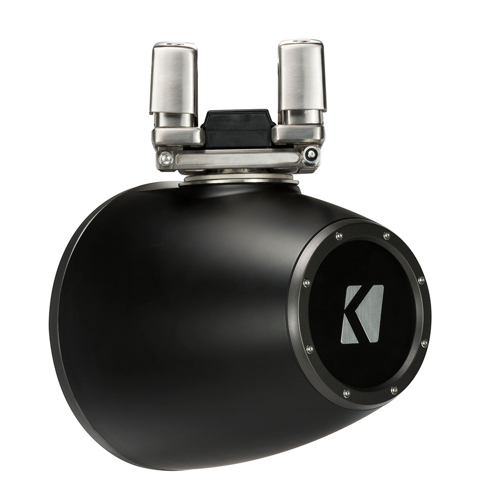 KICKER KMTC9 9" Horn Loaded Tower System - 4-Ohm, Charcoal KICKER