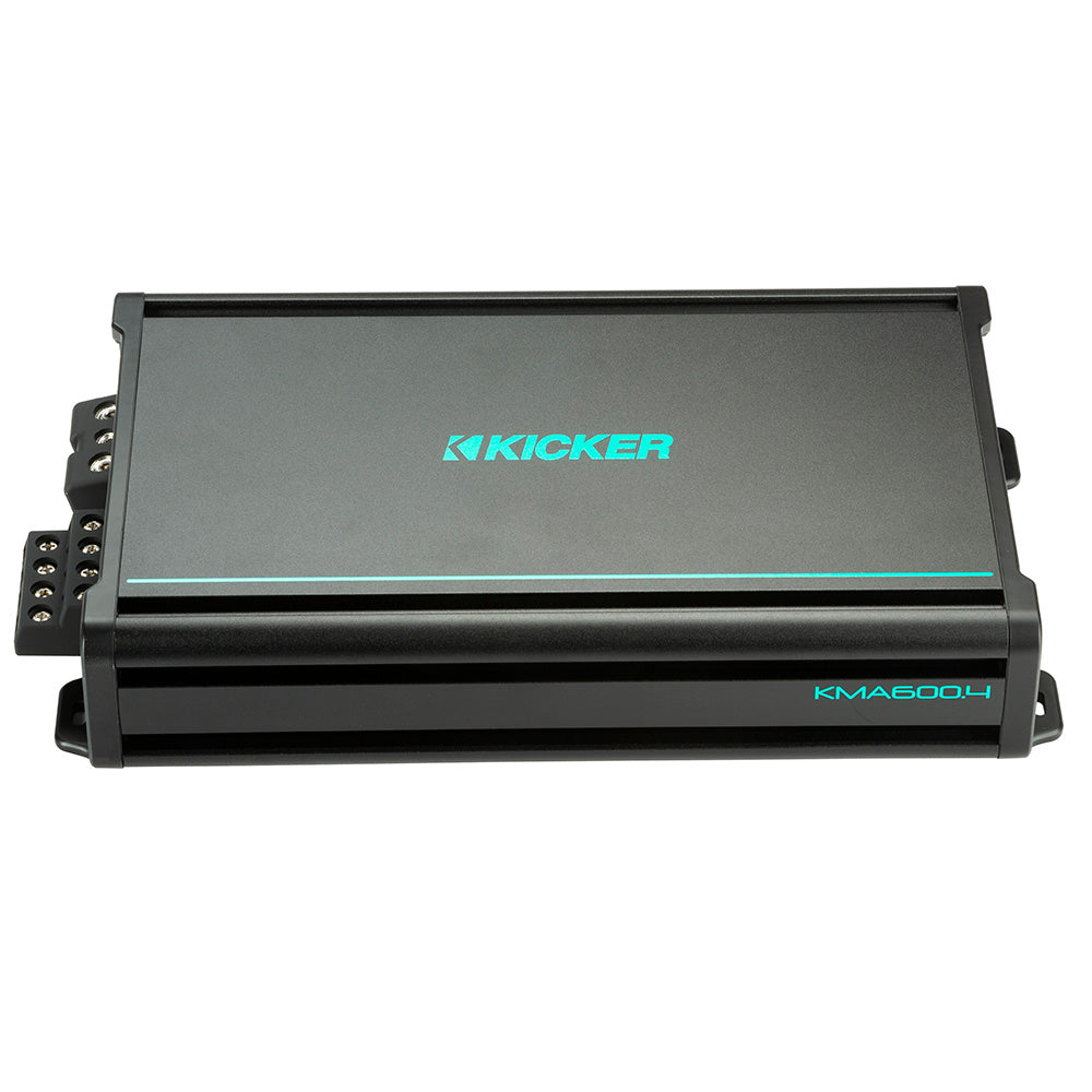 KICKER KMA600.4 4 x 150W 4-Channel Weather-Resistant Full-Range Amplifier KICKER