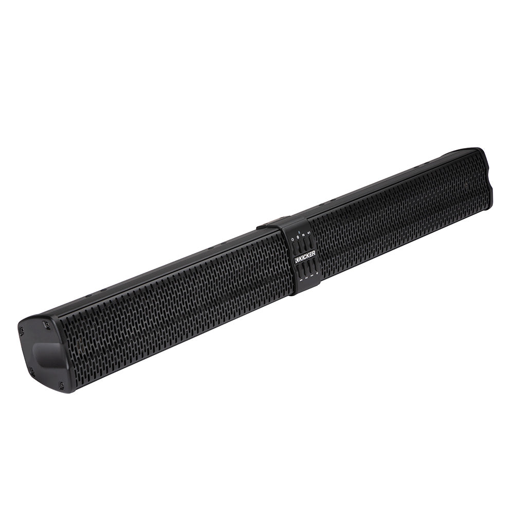 KICKER KPB2 34" Weather-Proof Enclosed Soundbar w/Bluetooth - Black KICKER