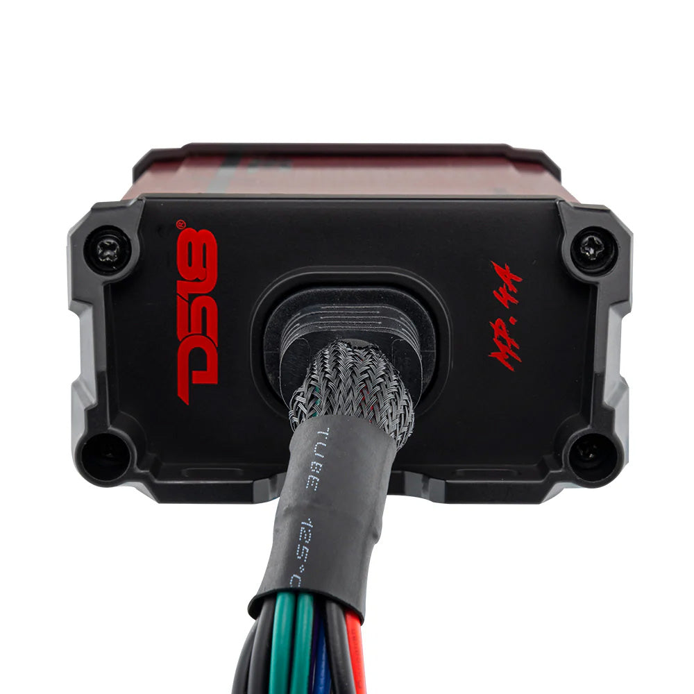 DS18 MP.4A Full-Range 4 Channel Class D Amplifier - 4 x 40W RMS @ 4-Ohm DS18