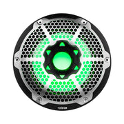 DS18 HYDRO 10" Subwoofer w/RGB Lights - 600W - Black DS18