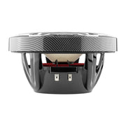 DS18 HYDRO 6.5" 2-Way Marine Speakers w/RGB LED Lights 375W - Black Carbon Fiber DS18