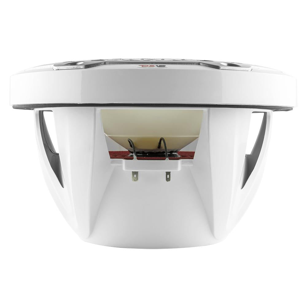 DS18 HYDRO 12" Subwoofer w/RGB Lights - 700W - White DS18