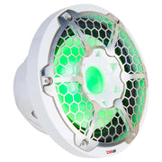 DS18 HYDRO 12" Subwoofer w/RGB Lights - 700W - White DS18