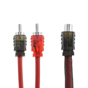 DS18 Advance Ultra Flex RCA Y Connector Cable- 1 Female to 2 Male DS18