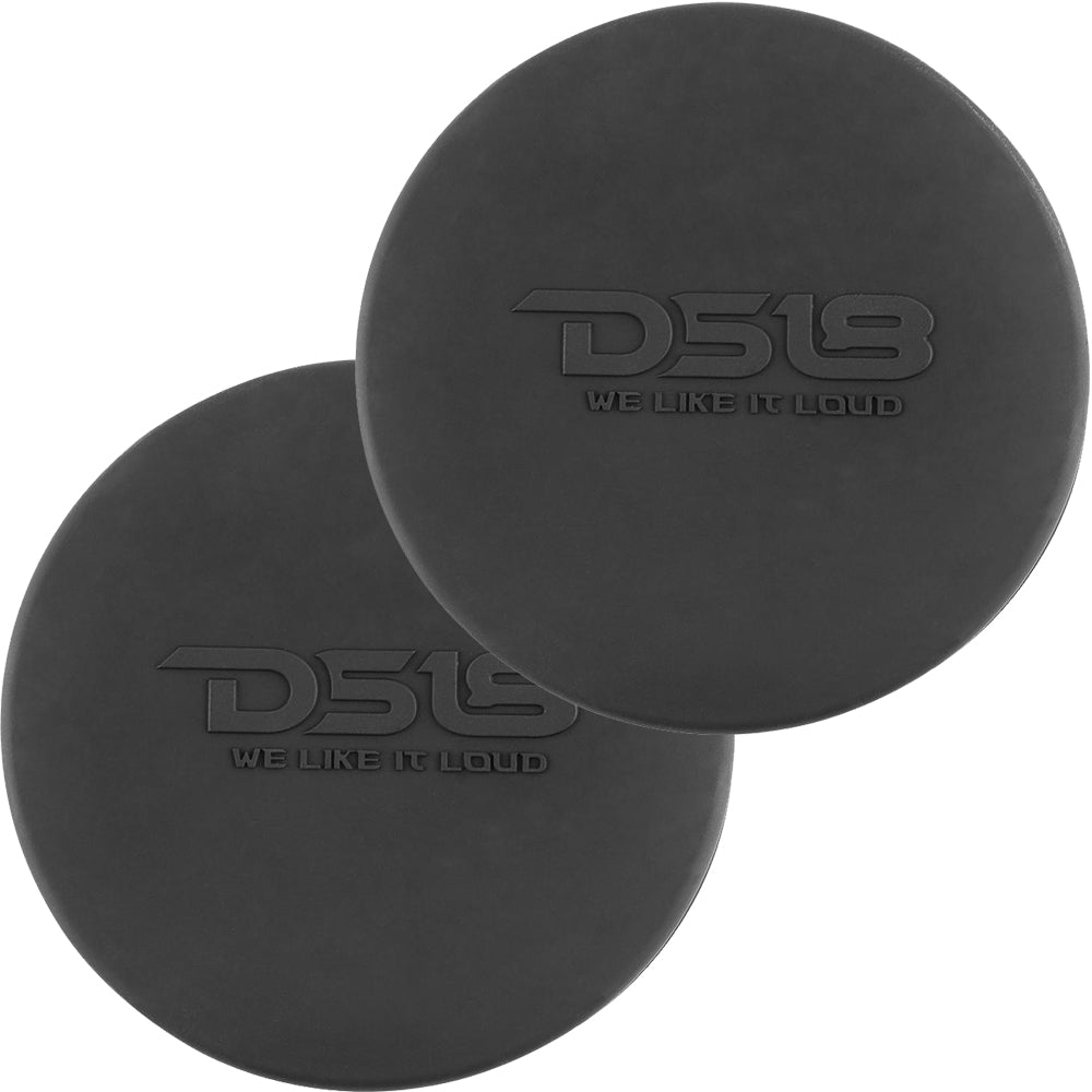 DS18 Silicone Marine Speaker Cover f/6.5" Speakers - Black DS18