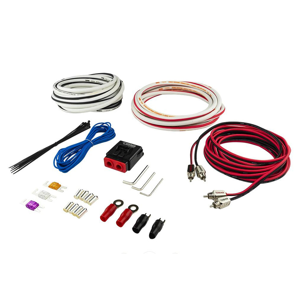 DS18 Hydro Power Amplifier Install Kit - 4GA DS18