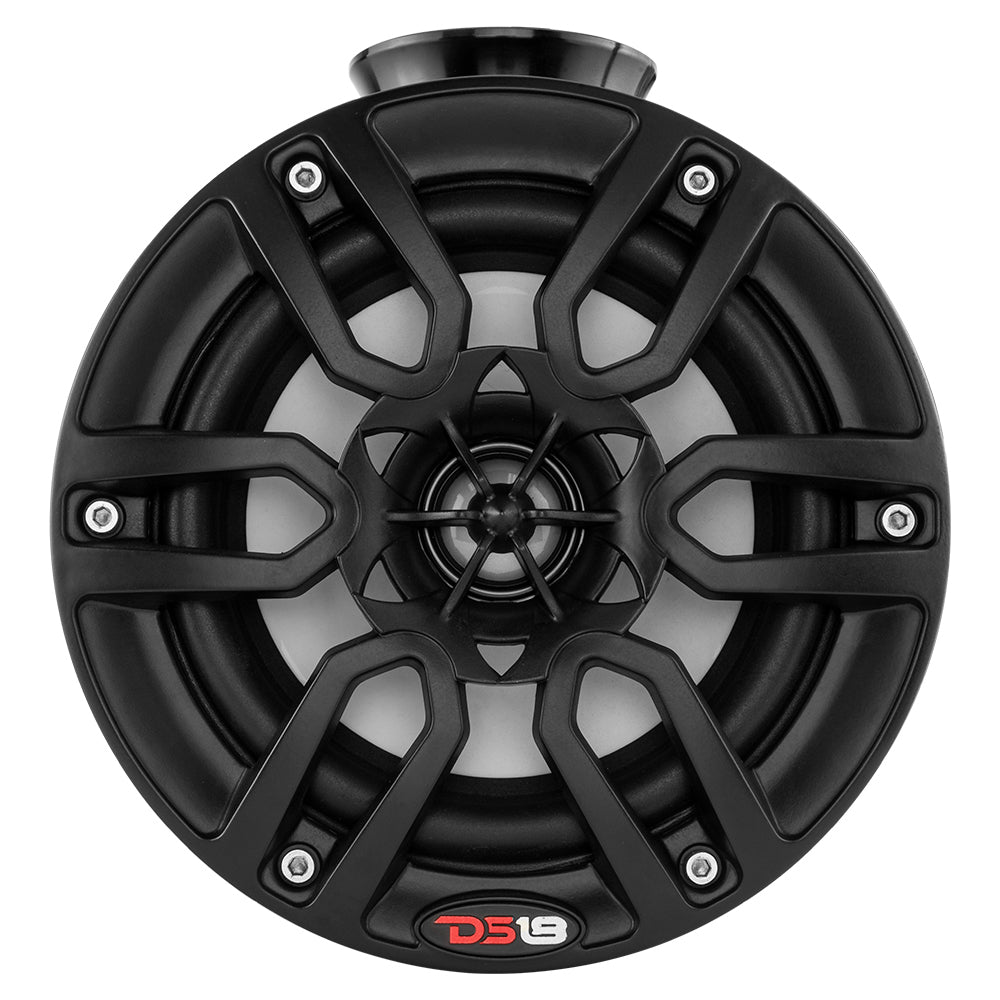 DS18 HYDRO 6.5" Compact Wakeboard Pod Tower w/RGB Light - 300W - Black DS18