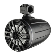 DS18 X Series HYDRO 8" Wakeboard Pod Tower Speaker w/RGB LED Light - 375W - Matte Black DS18