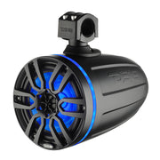 DS18 X Series HYDRO 8" Wakeboard Pod Tower Speaker w/RGB LED Light - 375W - Matte Black DS18