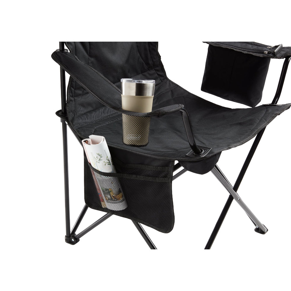 Coleman Cooler Quad Chair - Black Coleman