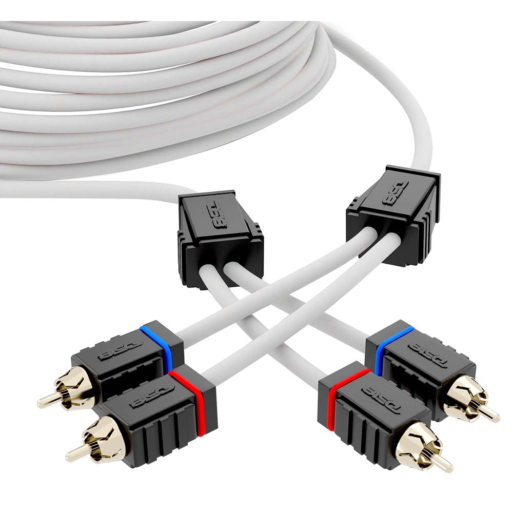 DS18 Marine Tinned OFC RCA Cable - 12' DS18