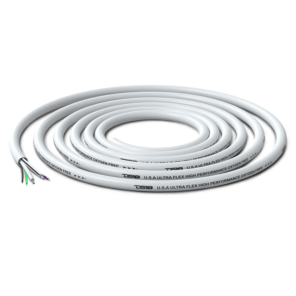 DS18 Marine Tinned OFC 18GA RGB Wire w/16GA Speaker Wire - 100' Spool DS18