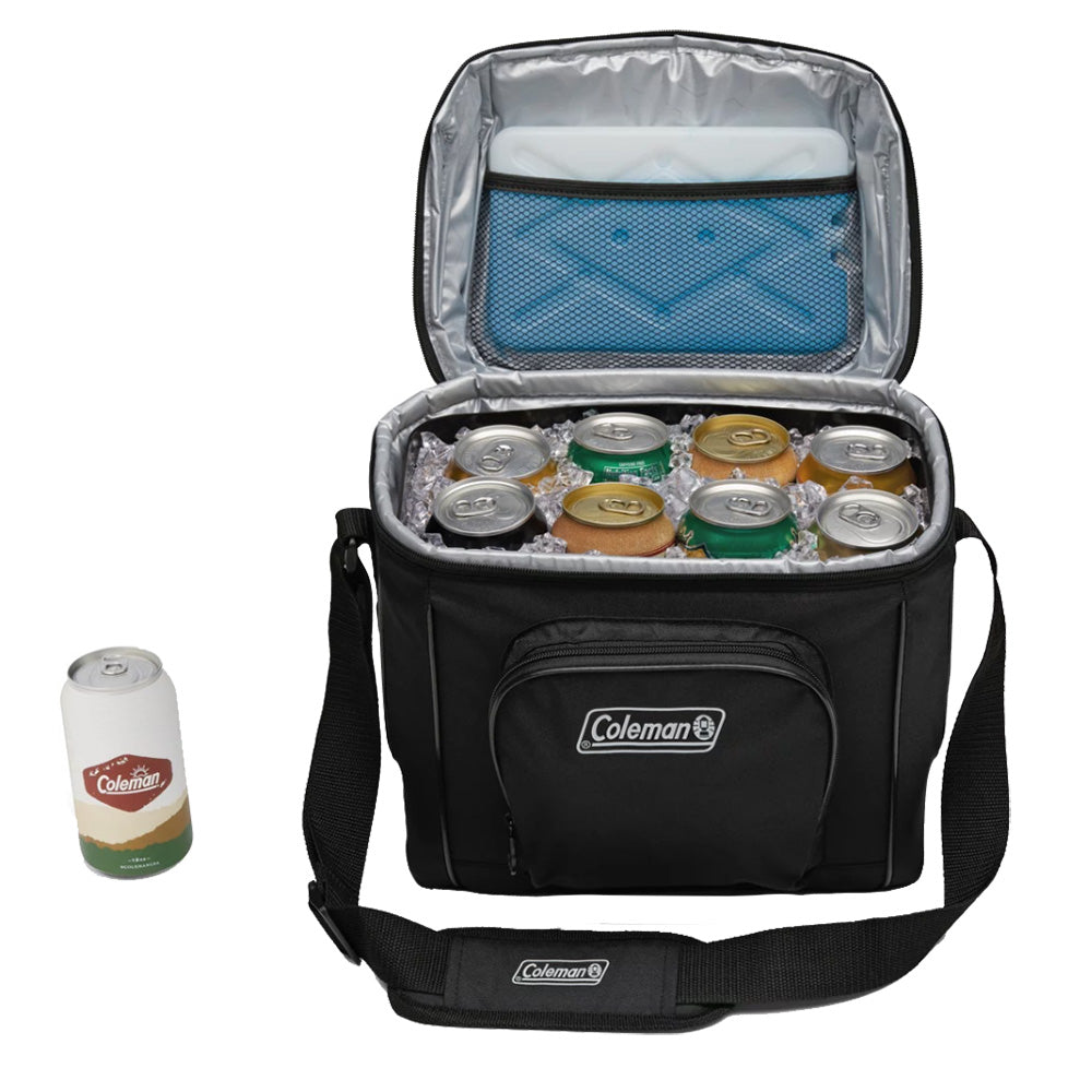 Coleman Chiller™ 16-Can Soft-Sided Portable Cooler - Black Coleman