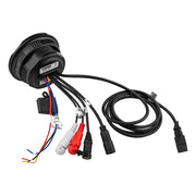 DS18 Waterproof Universal Bluetooth Streaming Audio Receiver w/Controller & Microphone DS18