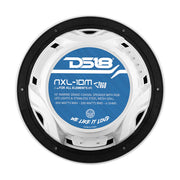 DS18 HYDRO 10" 2-Way Speakers w/ RGB LED Lights - White DS18