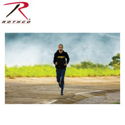 Rothco Army Printed Pullover Hoodie - Black LARSON TACTICAL SUPPLY