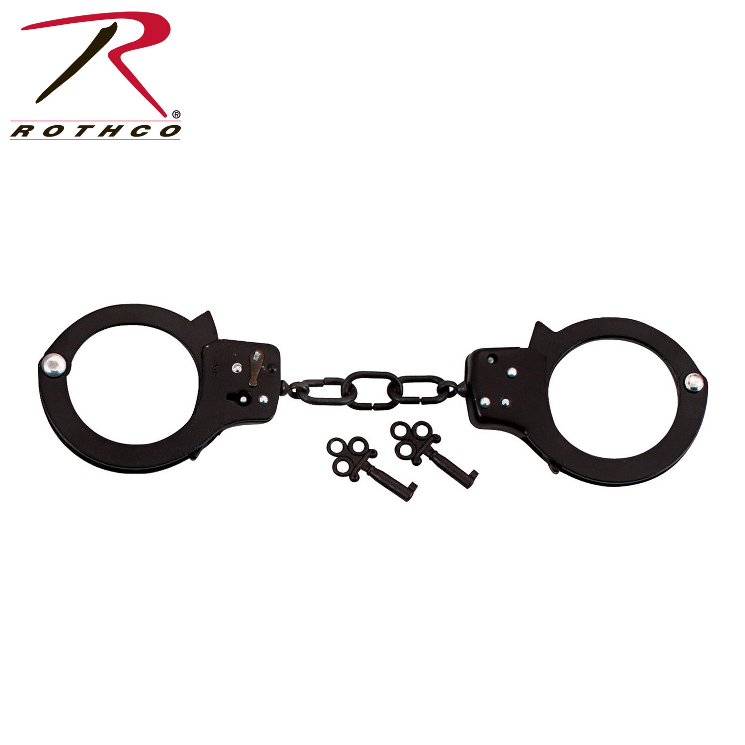 Rothco Double Lock Steel Handcuffs LARSON TACTICAL SUPPLY