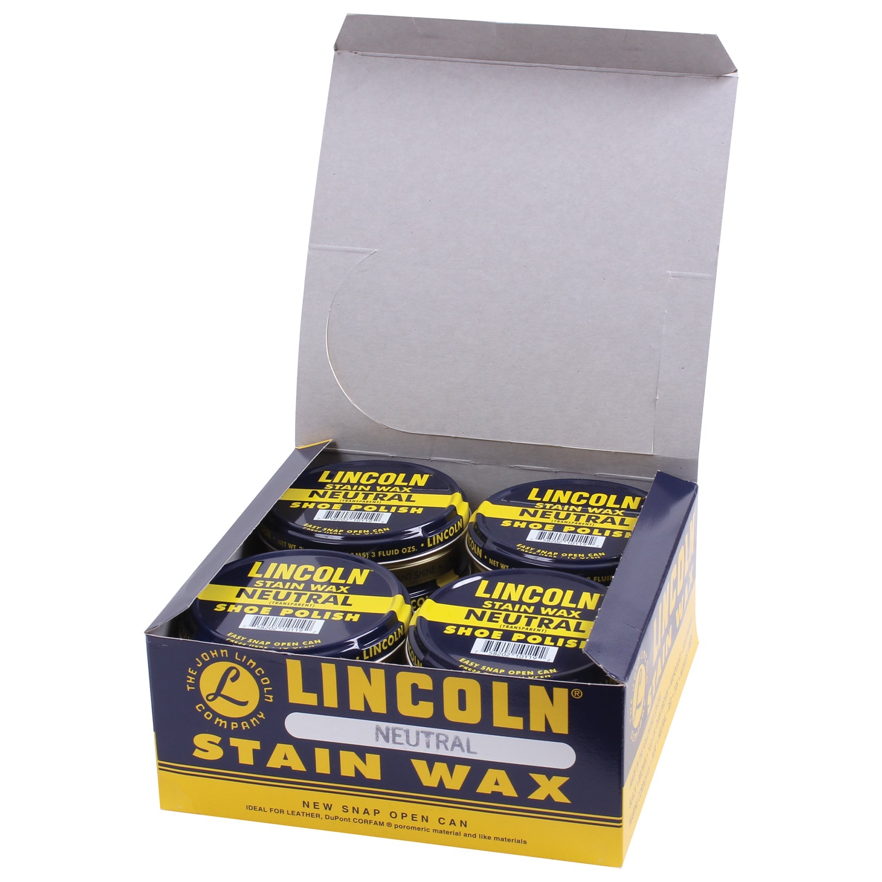 Lincoln U.S.M.C. Stain Wax Shoe Polish LARSON TACTICAL SUPPLY