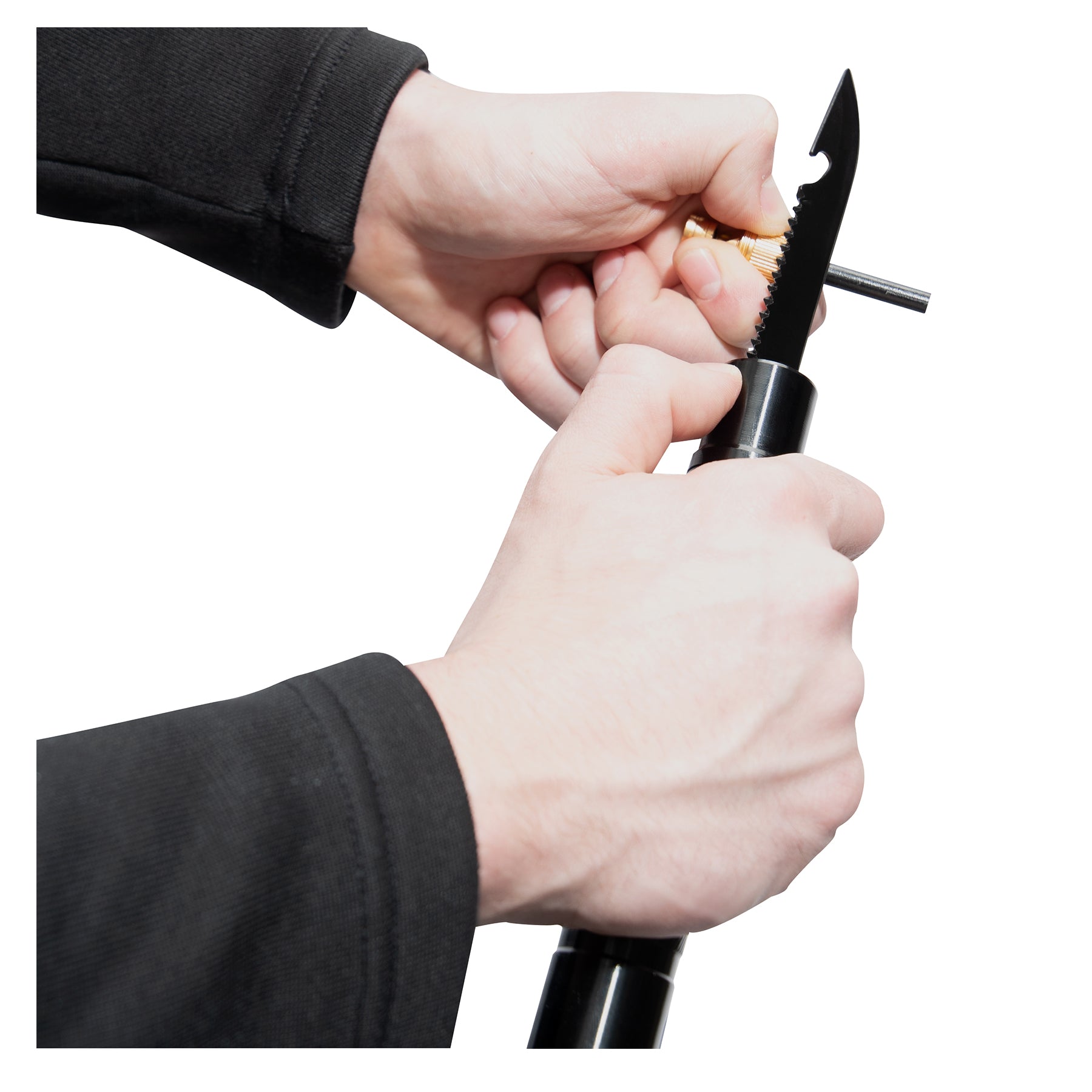 Rothco 8-in-1 Multi-Tool Survival Shovel / Portable Camping Entrenching Tool - Stainless Steel LARSON TACTICAL SUPPLY