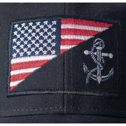 Rothco US Navy Anchor / Flag Low Profile Cap LARSON TACTICAL SUPPLY