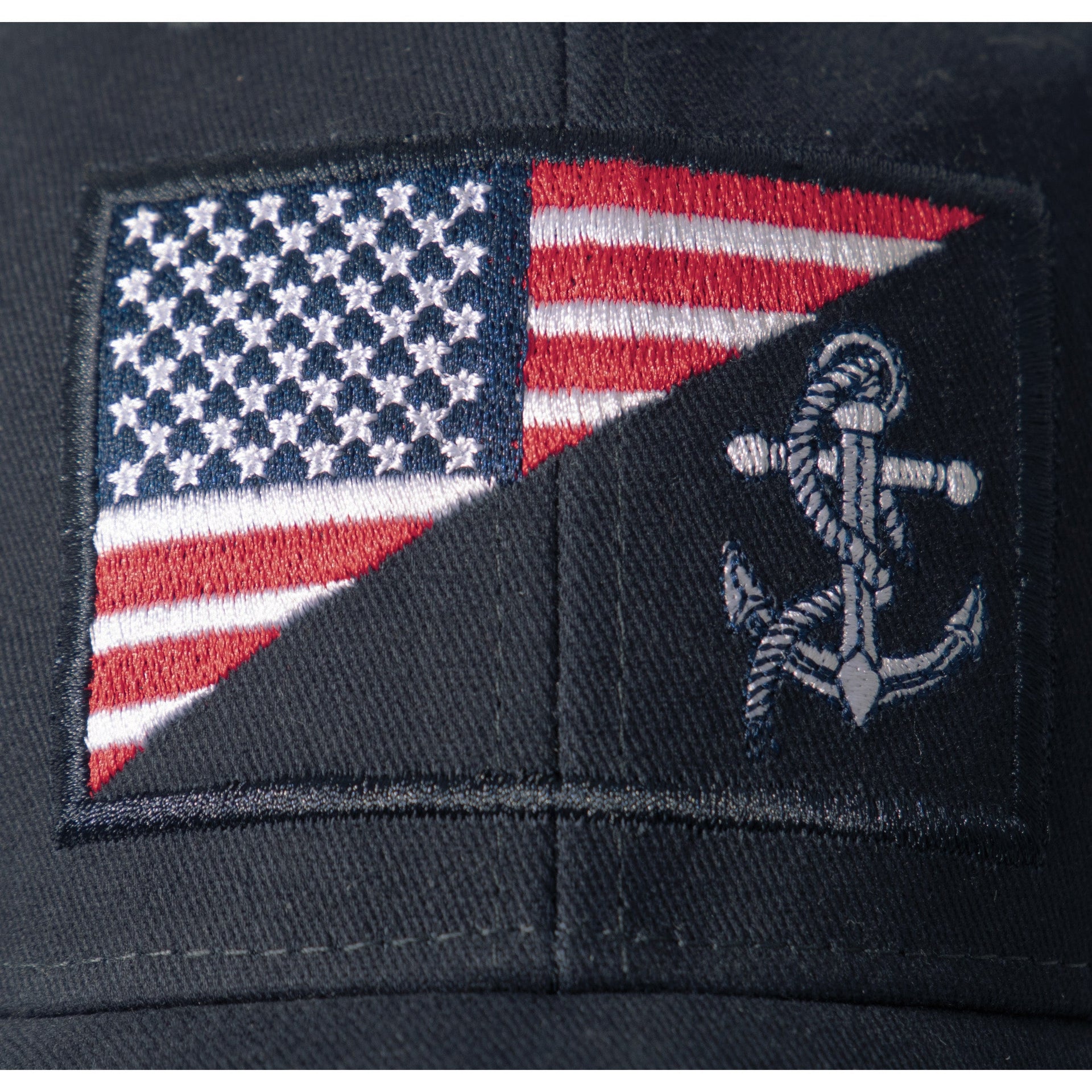 Rothco US Navy Anchor / Flag Low Profile Cap LARSON TACTICAL SUPPLY