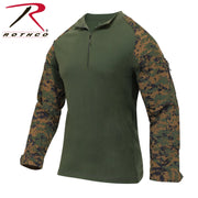 Rothco 1/4 Zip Tactical Airsoft Combat Shirt LARSON TACTICAL SUPPLY