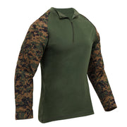 Rothco 1/4 Zip Tactical Airsoft Combat Shirt LARSON TACTICAL SUPPLY