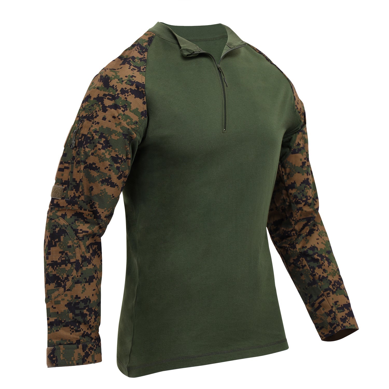 Rothco 1/4 Zip Tactical Airsoft Combat Shirt LARSON TACTICAL SUPPLY
