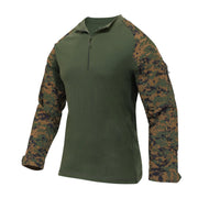 Rothco 1/4 Zip Tactical Airsoft Combat Shirt LARSON TACTICAL SUPPLY
