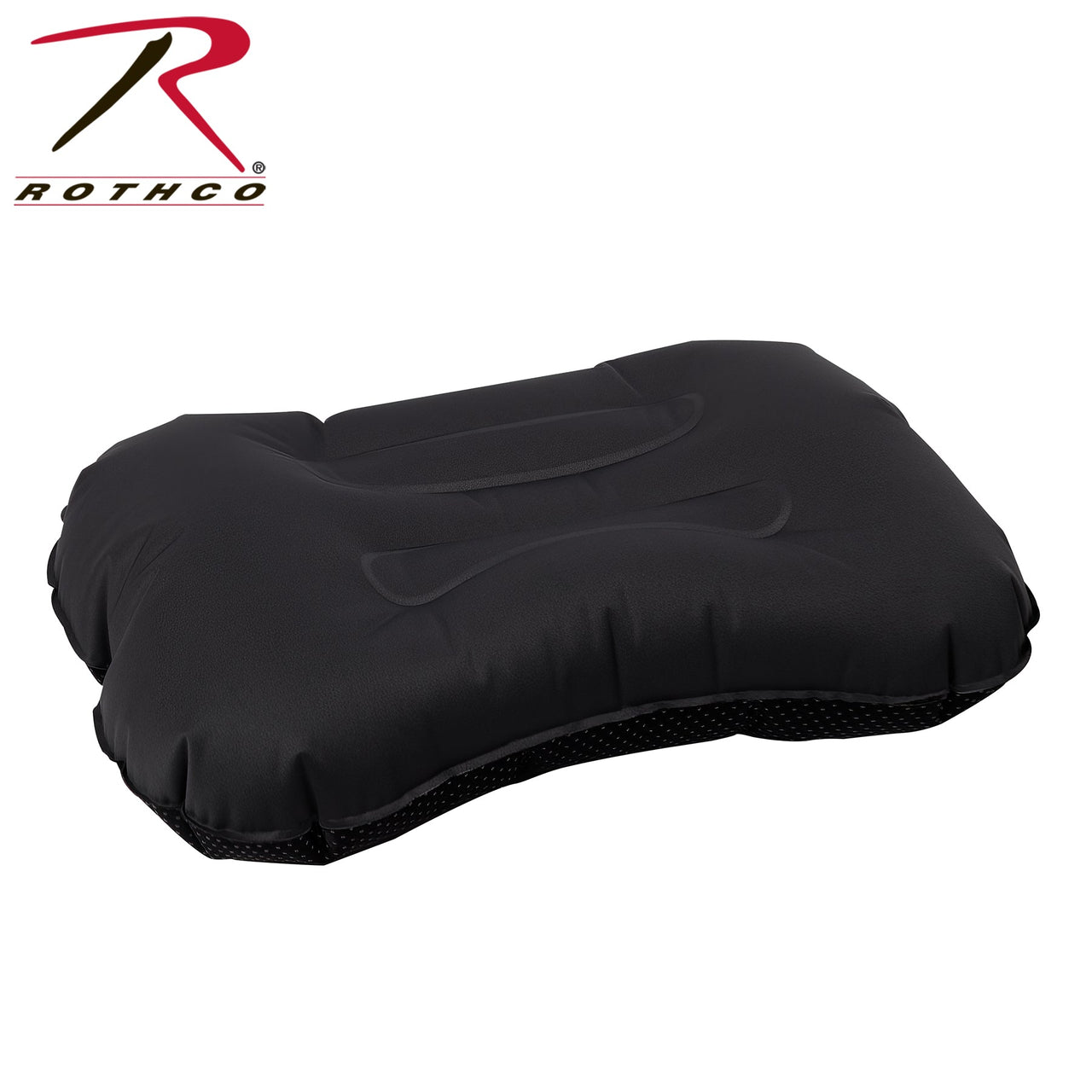 Rothco Inflatable Camping Pillow - Black LARSON TACTICAL SUPPLY