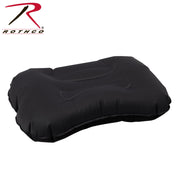 Rothco Inflatable Camping Pillow - Black LARSON TACTICAL SUPPLY