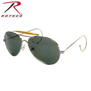 Rothco Aviator Air Force Style Sunglasses LARSON TACTICAL SUPPLY