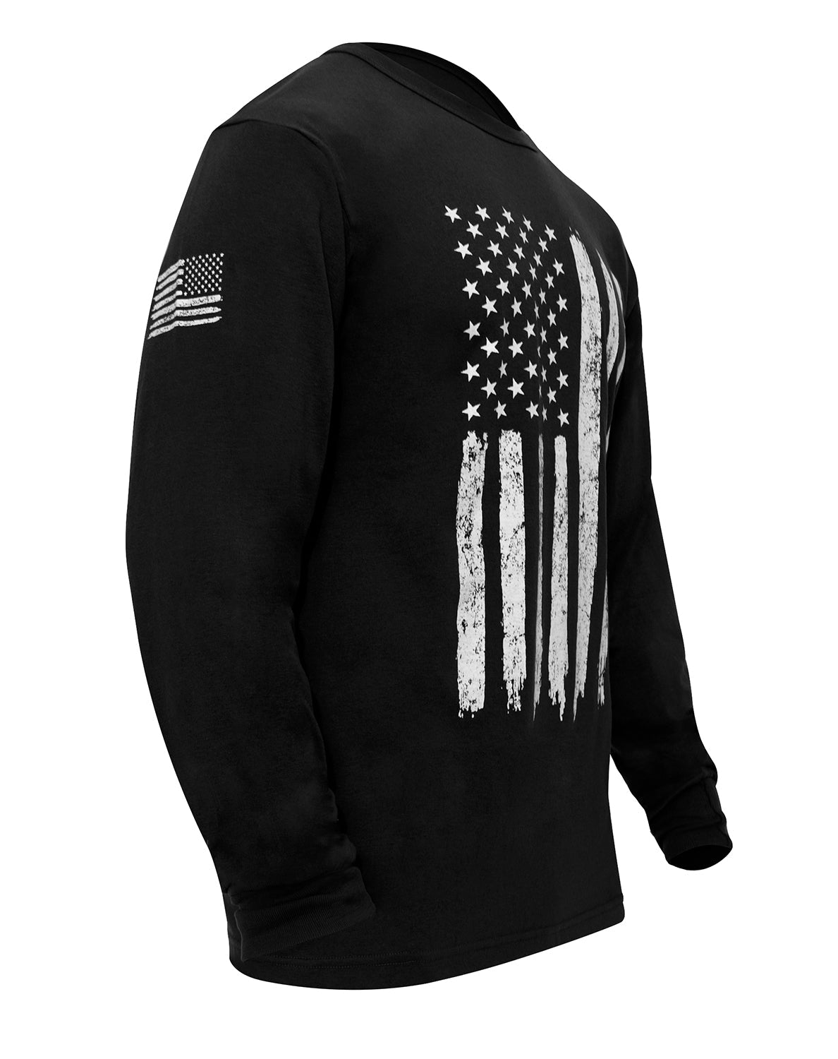 Rothco US Flag Long Sleeve T-Shirt LARSON TACTICAL SUPPLY