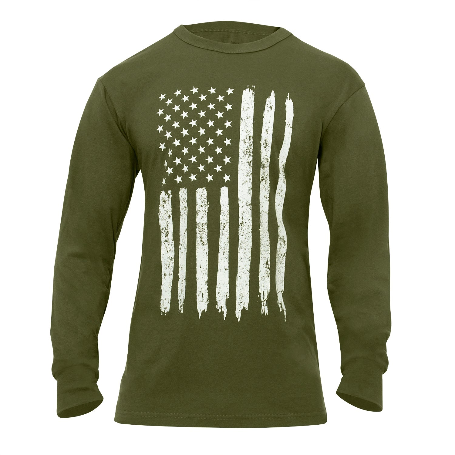 Rothco US Flag Long Sleeve T-Shirt LARSON TACTICAL SUPPLY