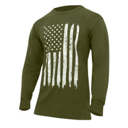 Rothco US Flag Long Sleeve T-Shirt LARSON TACTICAL SUPPLY