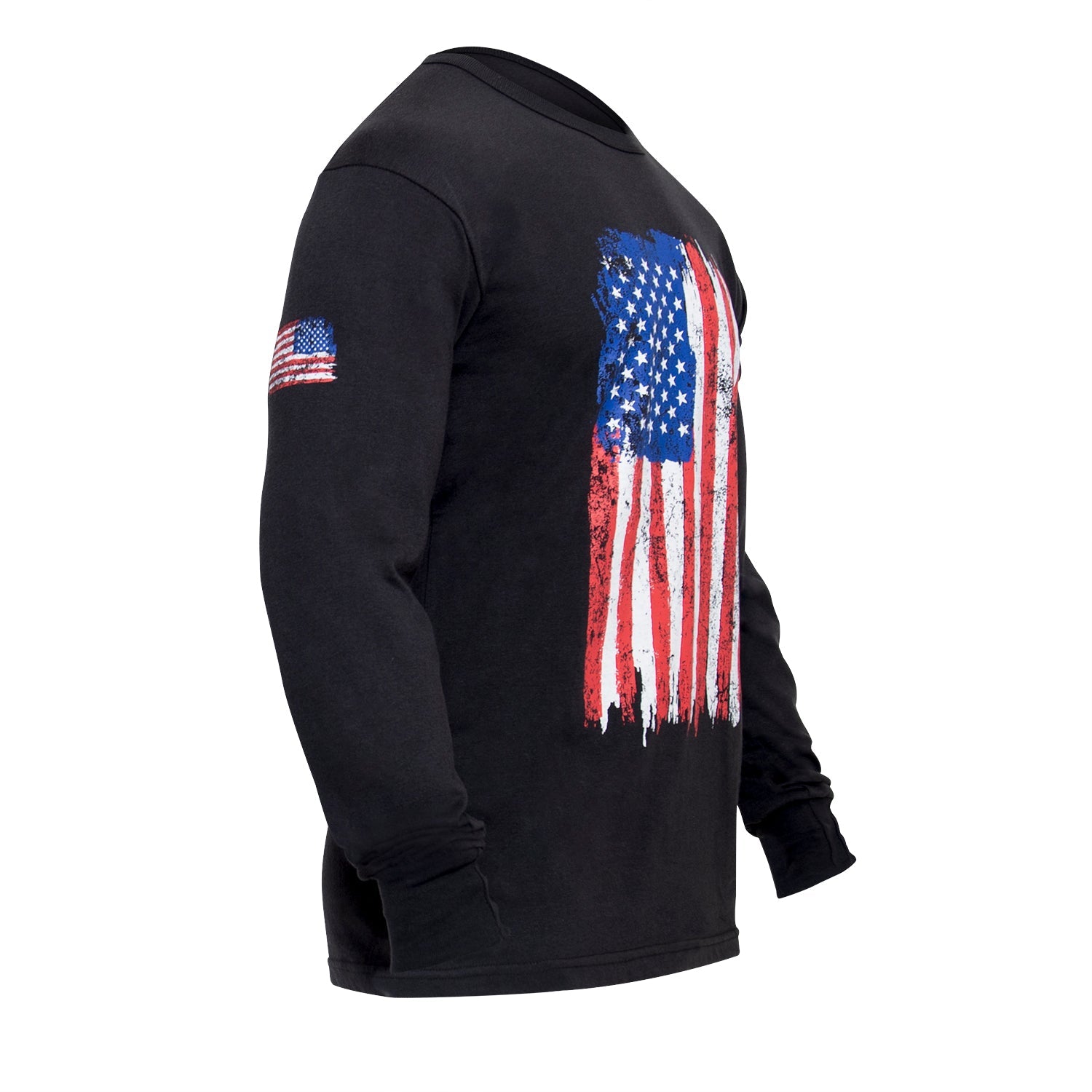 Rothco US Flag Long Sleeve T-Shirt LARSON TACTICAL SUPPLY