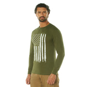 Rothco US Flag Long Sleeve T-Shirt LARSON TACTICAL SUPPLY