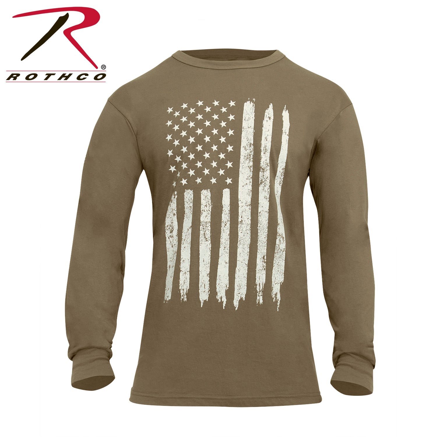 Rothco US Flag Long Sleeve T-Shirt LARSON TACTICAL SUPPLY