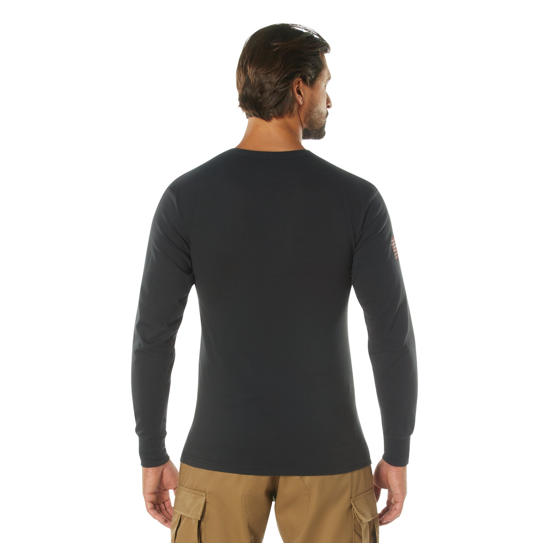 Rothco US Flag Long Sleeve T-Shirt LARSON TACTICAL SUPPLY