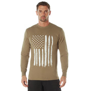 Rothco US Flag Long Sleeve T-Shirt LARSON TACTICAL SUPPLY