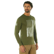 Rothco US Flag Long Sleeve T-Shirt LARSON TACTICAL SUPPLY