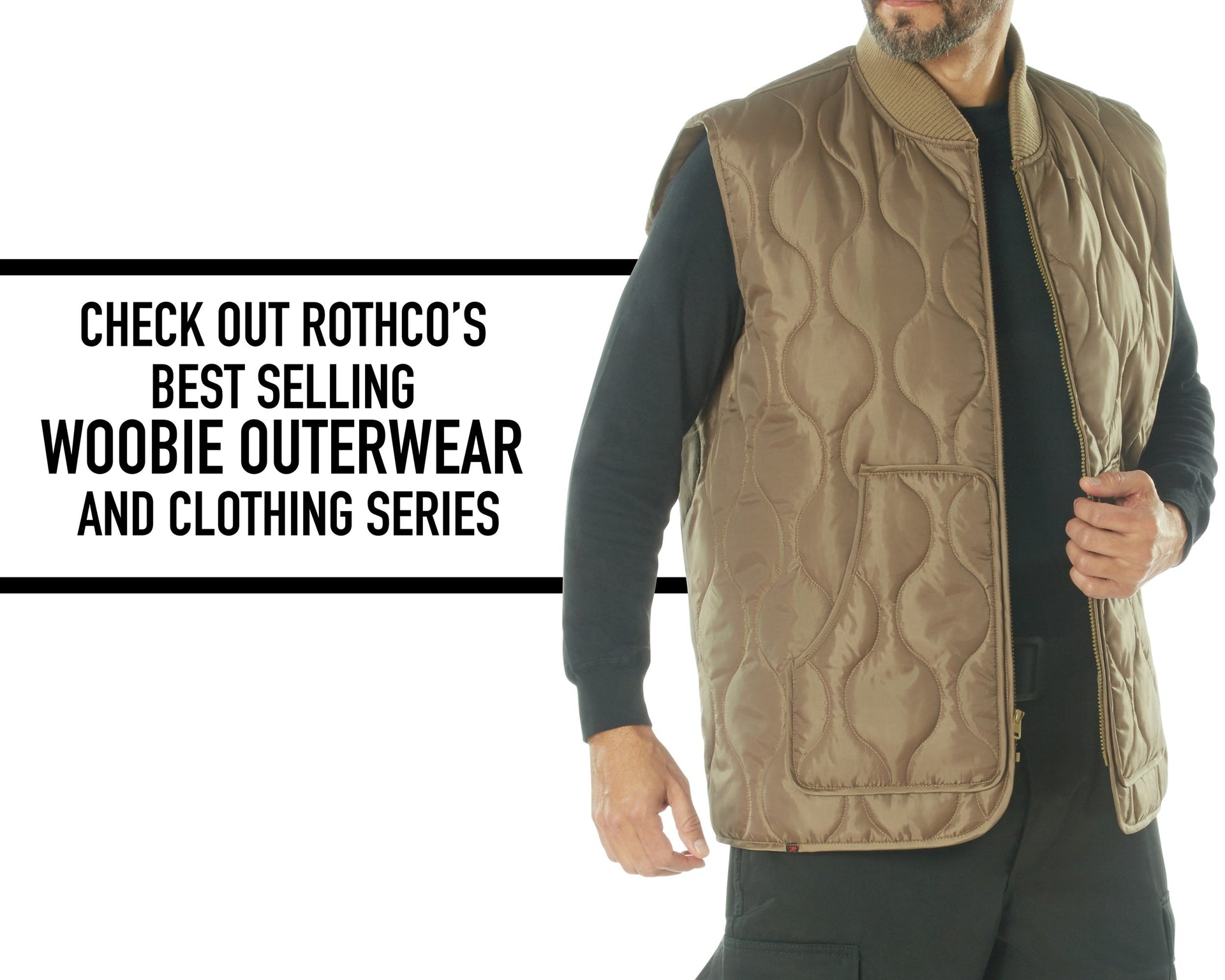 Rothco Quilted Woobie Vest LARSON TACTICAL SUPPLY