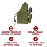 Rothco MOLLE Modular Ambidextrous Holster LARSON TACTICAL SUPPLY