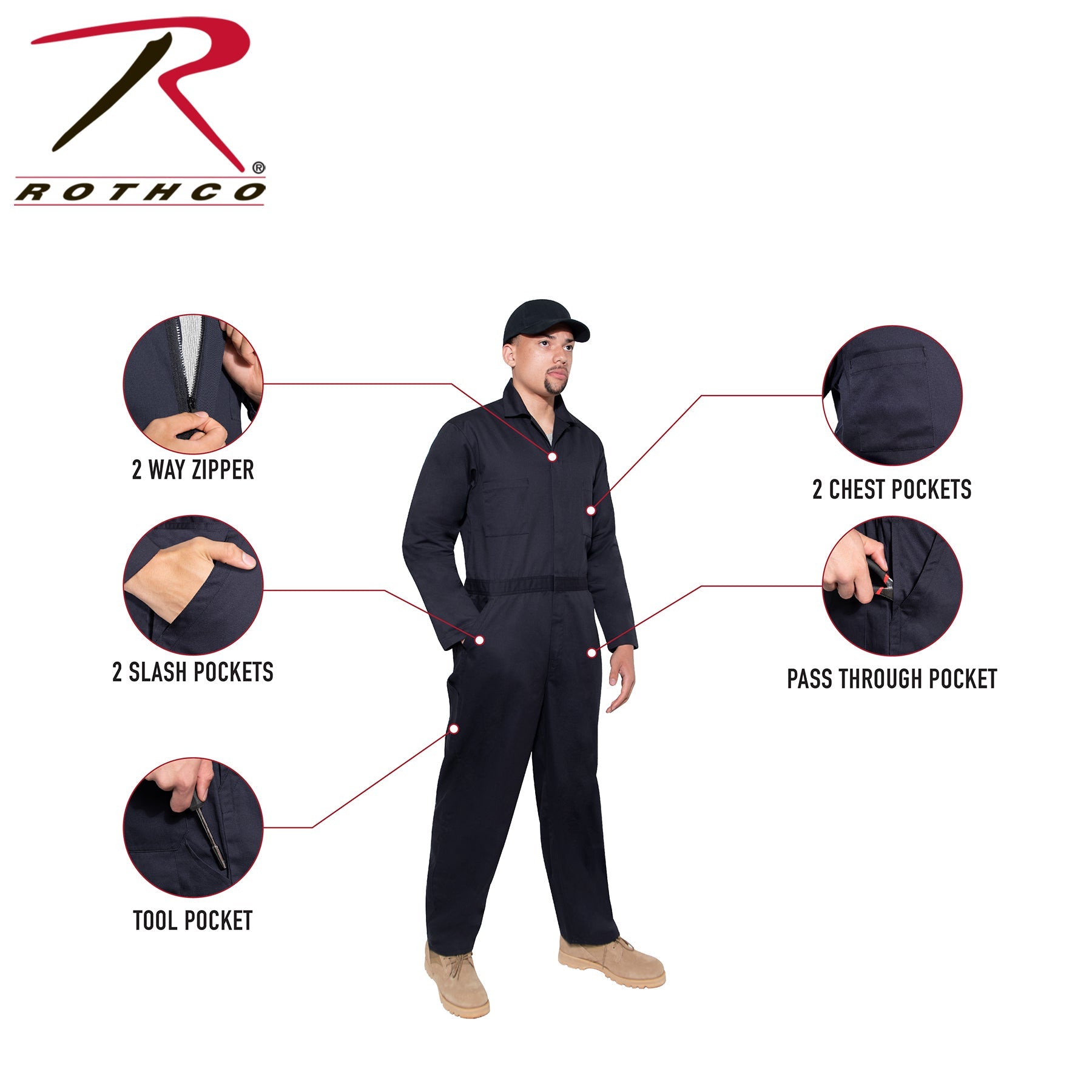 Rothco Workwear Coverall LARSON TACTICAL SUPPLY