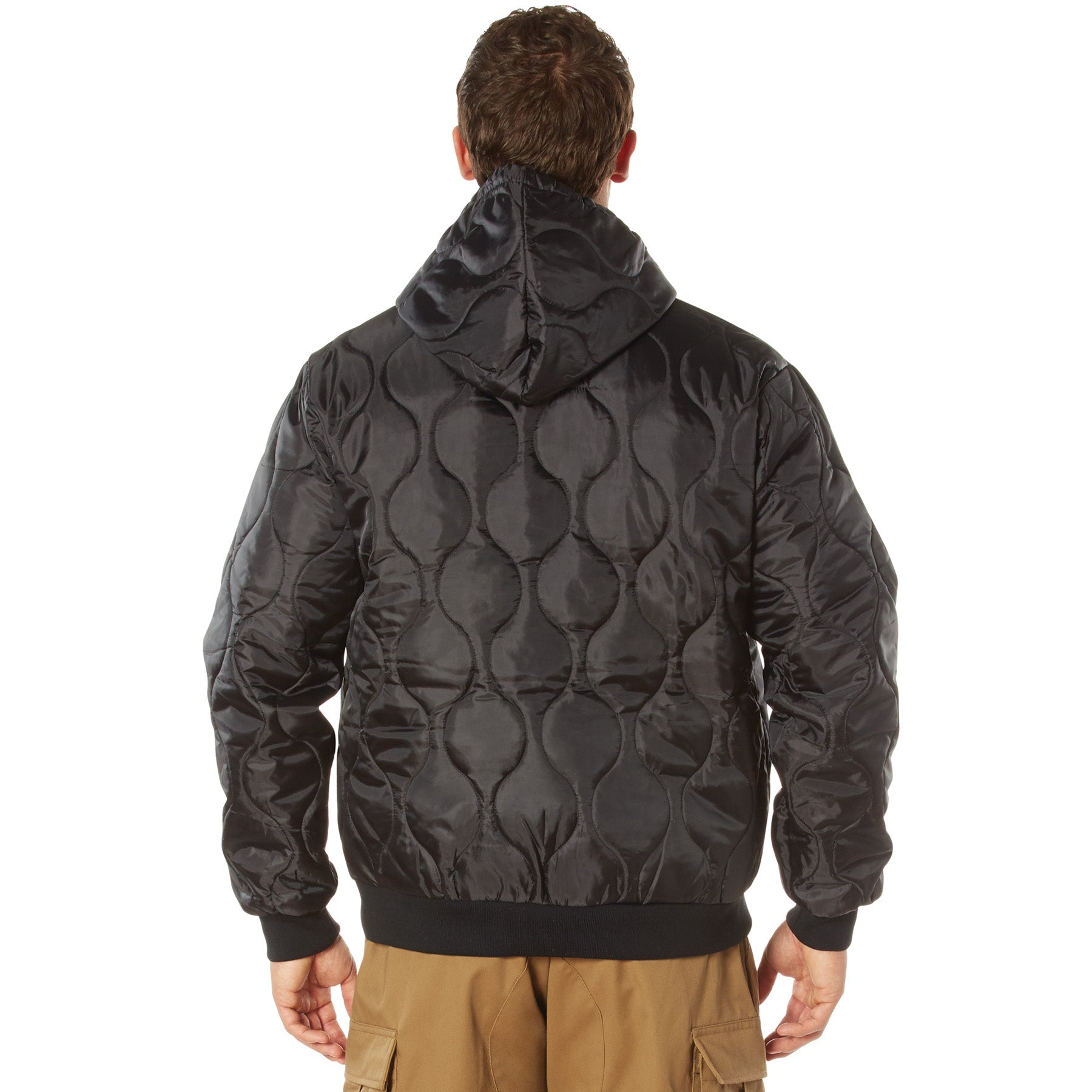 Rothco Quilted Woobie Hooded Sweatshirt LARSON TACTICAL SUPPLY