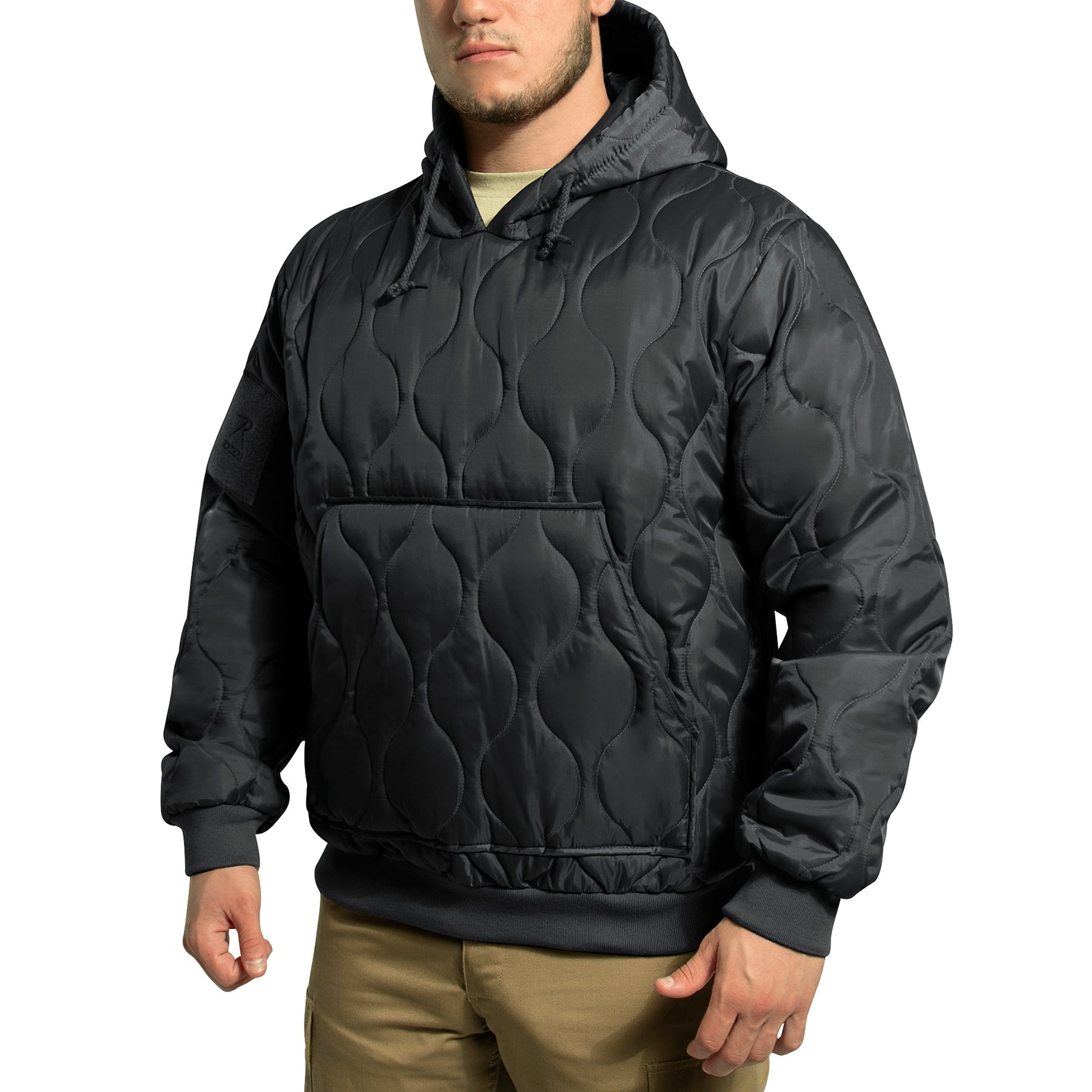 Rothco Quilted Woobie Hooded Sweatshirt LARSON TACTICAL SUPPLY